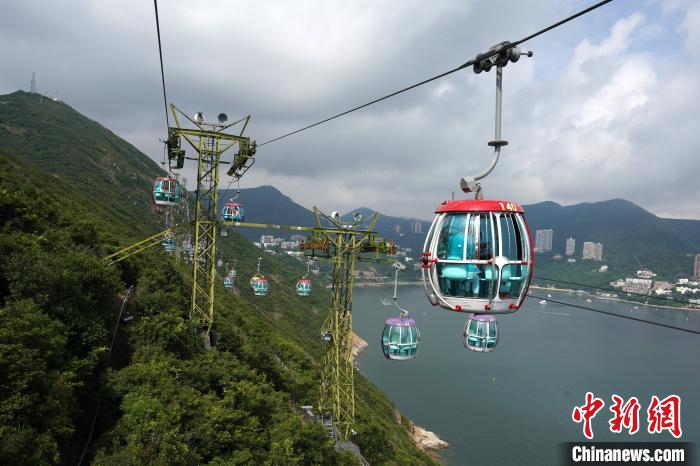 海洋公園將保留具標(biāo)志性的登山纜車和海洋列車。圖為登山纜車?！垷?攝