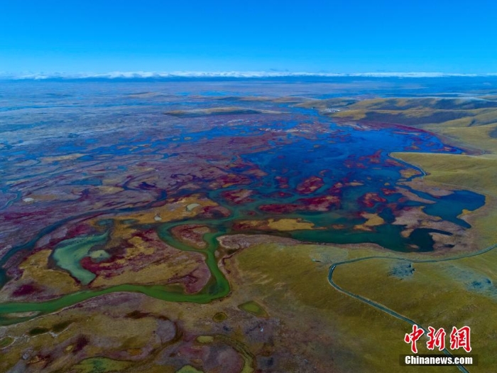 張張壁紙！黃河源頭秋景惹人醉