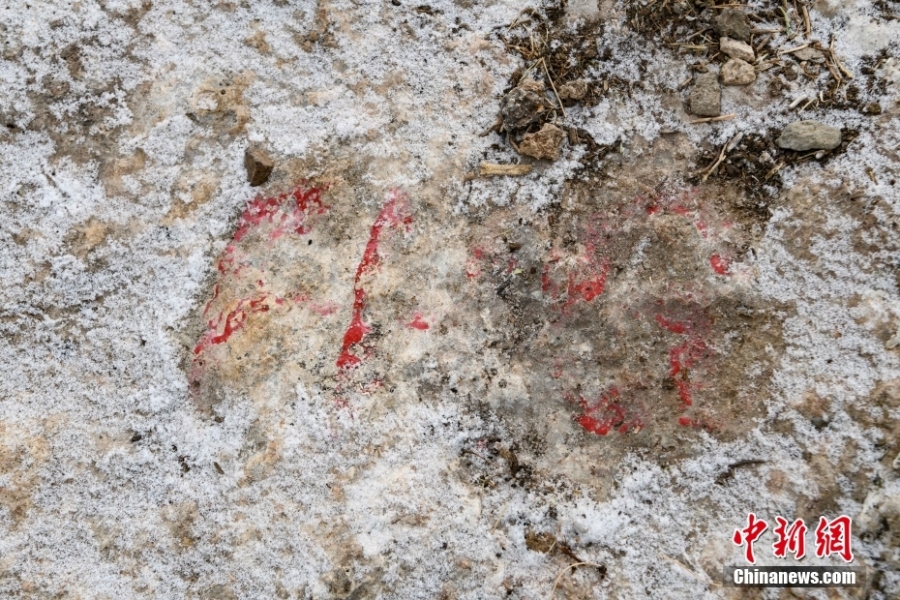 被神秘“古人類(lèi)手腳印”帶火的西藏邱桑村