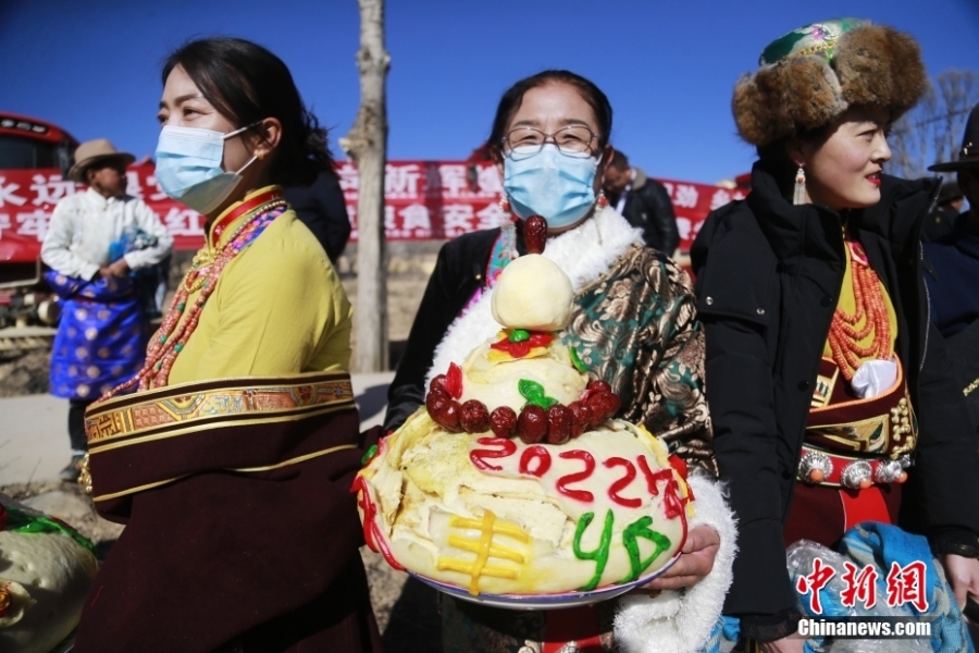 青海貴德舉行藏族傳統(tǒng)春耕儀式