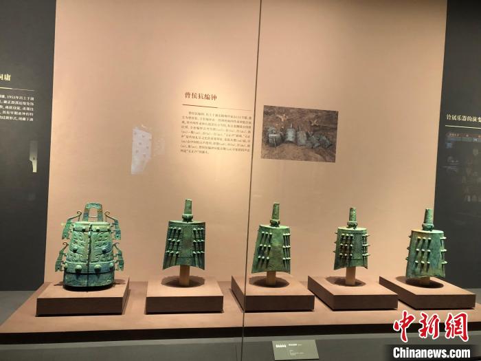 百余件音樂文物亮相湖北，系統(tǒng)展現禮樂制度發(fā)展 梁婷 攝