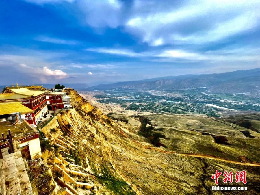 青海最古老藏傳佛教寺院之一夏瓊寺：建筑群蔚為壯觀