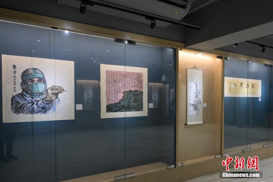 “三地藝海情濃 抗疫大愛(ài)無(wú)疆”美術(shù)作品聯(lián)展在香港舉行