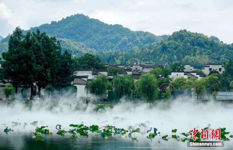 世界文化遺產(chǎn)地安徽西遞：夏入古村景迷人