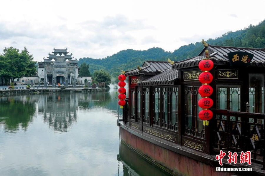 世界文化遺產(chǎn)地安徽西遞：夏入古村景迷人