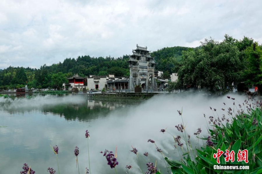 世界文化遺產(chǎn)地安徽西遞：夏入古村景迷人