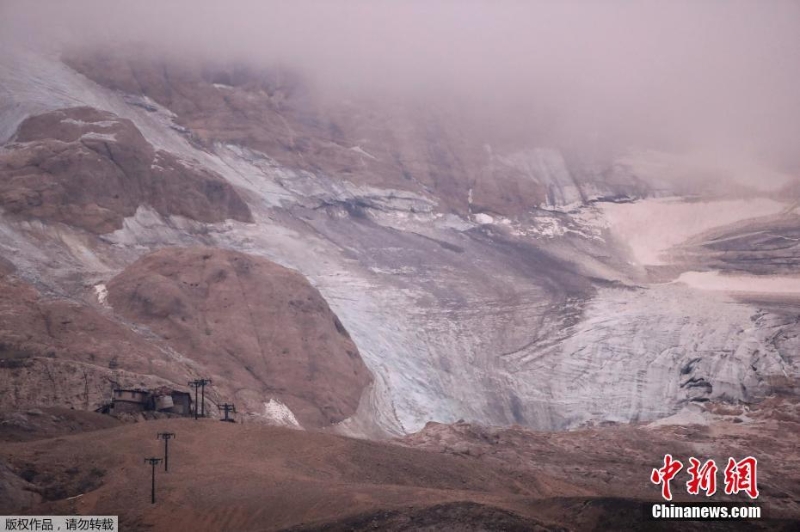 意大利高山冰川發(fā)生滑坡 已造成至少6人死亡