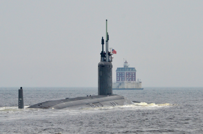 美軍“密蘇里號(hào)”核潛艦