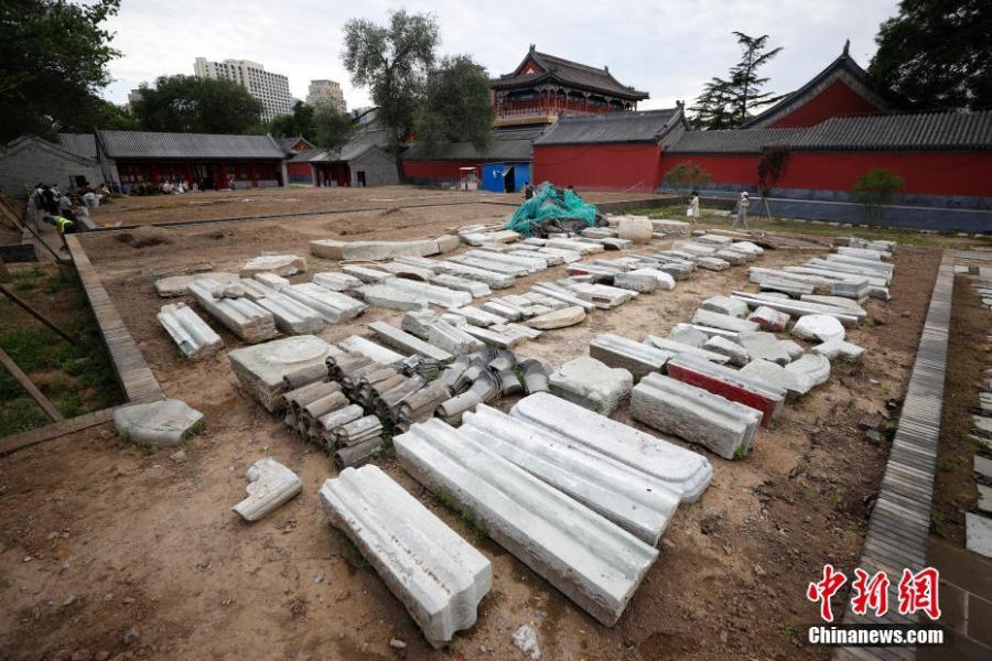 北京萬壽寺八成古建筑得到修繕 首批展覽有望10月開放