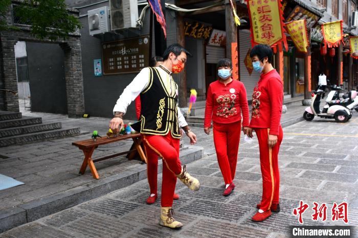 海峽兩岸非物質(zhì)文化遺產(chǎn)展演大會(huì)10月26日在山東省濰坊市舉辦。　活動(dòng)主辦方供圖