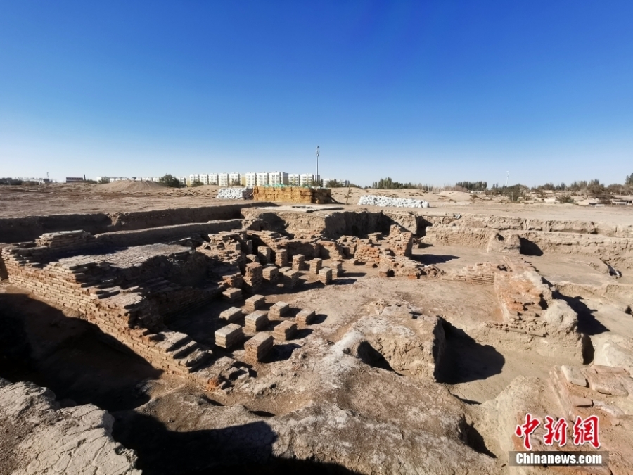 新疆奇臺縣唐朝墩古城遺址：野外考古發(fā)掘結(jié)束出土大量遺物