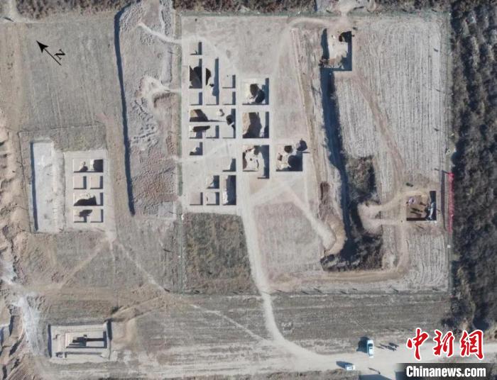 2022年發(fā)掘區(qū)航拍圖?！∩轿魇】脊叛芯吭汗﹫D