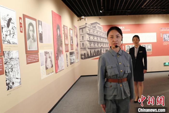 展覽上演情景式講解 黃埔軍校舊址紀念館 供圖