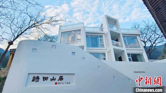 大堰鎮(zhèn)一民宿。　趙伊麗供圖