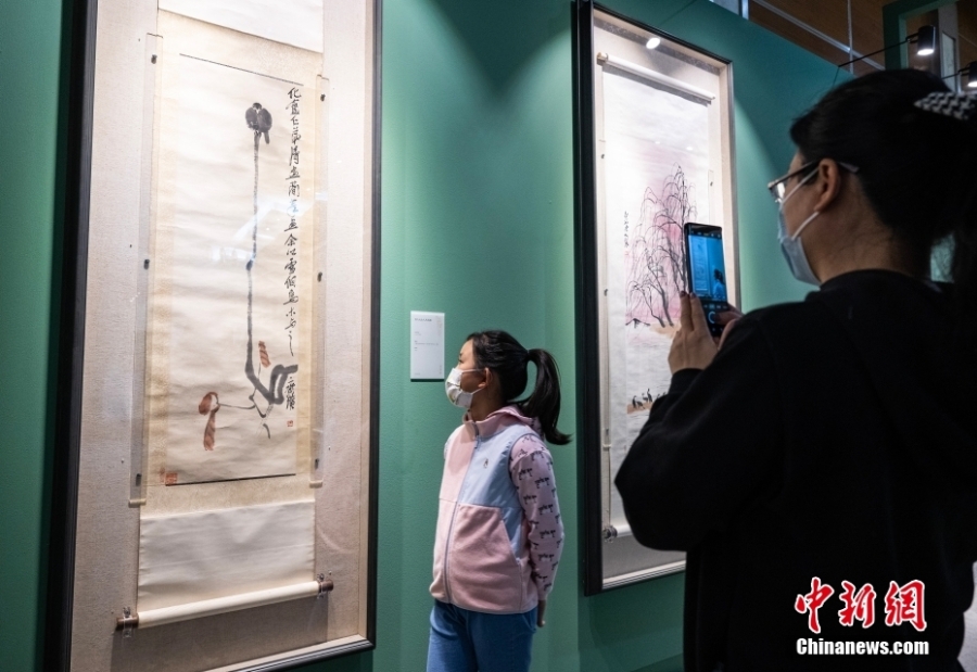 “南張北齊”在北京榮寶齋書畫特展“聚首”