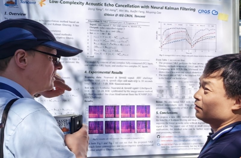 游戲科技登上頂級學(xué)術(shù)會(huì)議，騰訊游戲GVoice NKF亮相ICASSP 2023