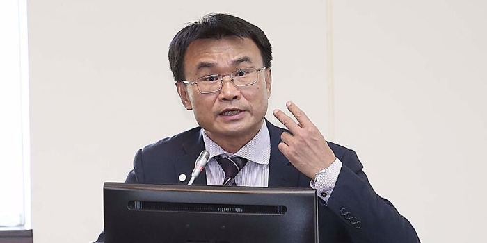 臺當局農(nóng)業(yè)主管部門負責人陳吉仲。 圖片來源：臺灣“中時新聞網(wǎng)”