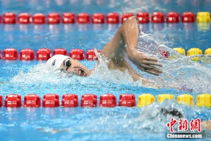 圖為費立緯在比賽中。<a target='_blank' href='/'>中新社</a>記者 王東明 攝