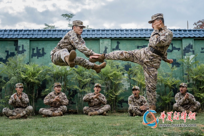 圖5、官兵正在進行擒敵對抗訓練（李慶  攝）_副本