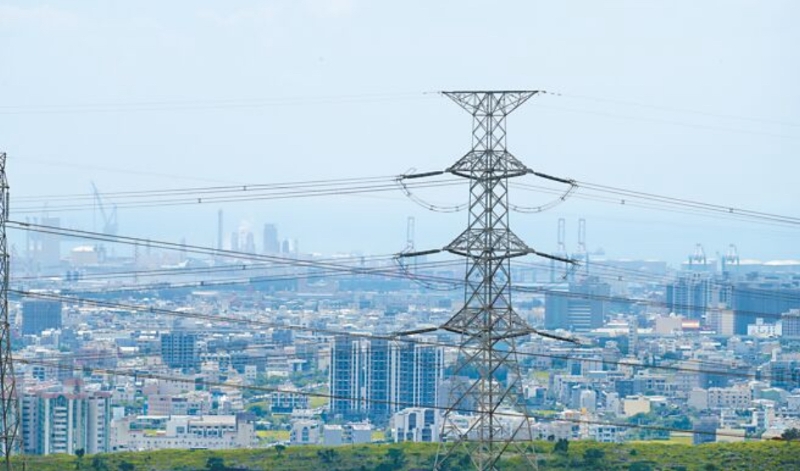 圖為臺電電塔。（圖源：臺灣“中時新聞網(wǎng)”）