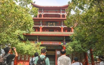 兩岸媒體人參訪贛州郁孤臺(tái)