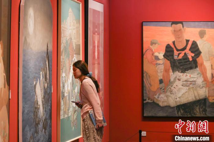 第十二屆中國工筆畫作品展亮相江蘇省美術館